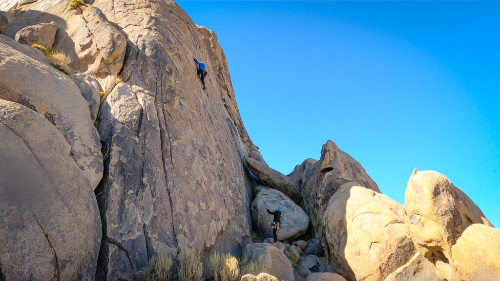 rock climbing Alabama hills